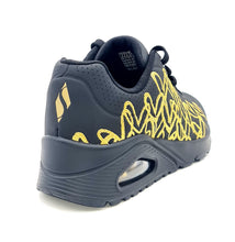 Carica l'immagine nel visualizzatore di Gallery, SKECHERS  JGoldcrown: Uno - Golden Heart - nero K17