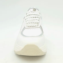 Carica l'immagine nel visualizzatore di Gallery, JANET & JANET Sneakers platform bianco/argento A