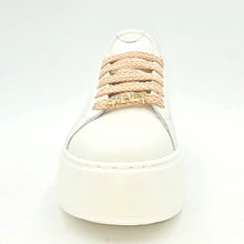 Carica l'immagine nel visualizzatore di Gallery, JANET & JANET Sneakers platform bianca/rosa B