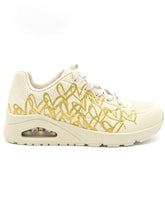 Carica l'immagine nel visualizzatore di Gallery, SKECHERS  JGoldcrown: Uno - Golden Heart - beige K16