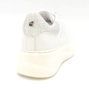 CULT Sneakers PERRY bianco/tallone strass G23