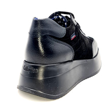 Carica l'immagine nel visualizzatore di Gallery, CALLAGHAN Sneakers platform stringata nera PX17