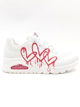 Carica l'immagine nel visualizzatore di Gallery, SKECHERS  Skechers x JGoldcrown: Uno - Dripping In Love- bianco K19