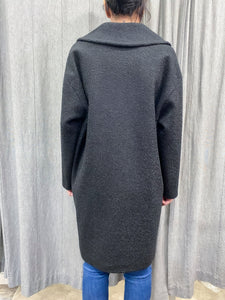 TENSIONE IN | Cappotto lana nero