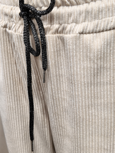 Carica l&#39;immagine nel visualizzatore di Gallery, LE STREGHE Pantaloni baggy in velluto a coste latte