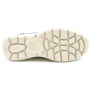 CALLAGHAN Mocassino stringato sportivo in nabuk blu P65