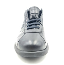 Carica l&#39;immagine nel visualizzatore di Gallery, FRAU Sneaker casual in pelle nero V3