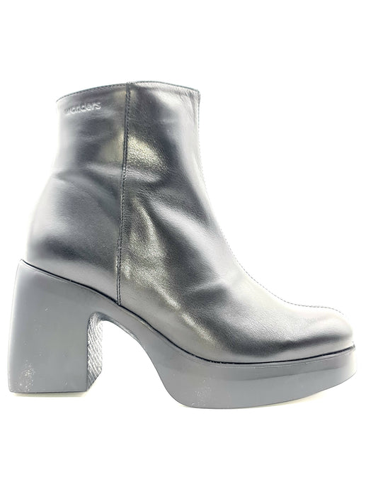 WONDERS Tronchetto MEX in pelle nero C6