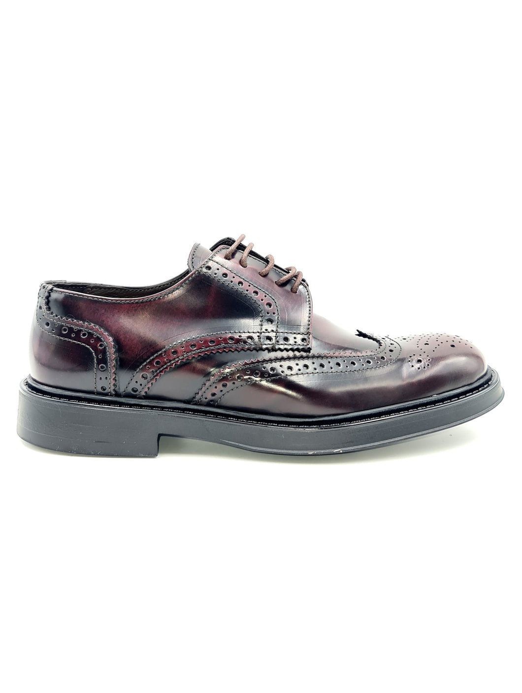 EXTON Scarpa Duilio Uomo Abrasivato Bordeaux S11