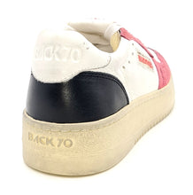 Carica l&#39;immagine nel visualizzatore di Gallery, BACK 70 Sneakers stringate in pelle bianco/violet X7