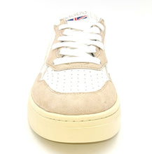 Carica l&#39;immagine nel visualizzatore di Gallery, BACK 70 Sneakers stringate in pelle bianco/cam. sabbia X6