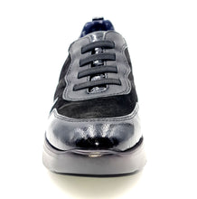 Carica l&#39;immagine nel visualizzatore di Gallery, CALLAGHAN Sneakers platform stringata nera P95