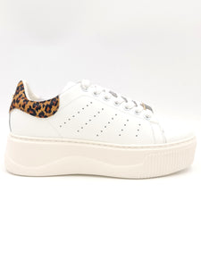 CULT Sneakers PERRY bianco/tallone maculato G45