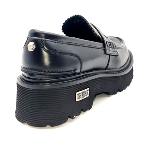 CULT  Mocassini SLASH 3947 LOW PELLE NERO G40