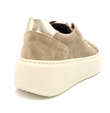 Carica l&#39;immagine nel visualizzatore di Gallery, NERO GIARDINI Sneakers in Camoscio e Materiale Tecnico sabbia T64