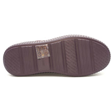 Carica l&#39;immagine nel visualizzatore di Gallery, JANET &amp; JANET Sneakers platform cremisi/gold/taupe S