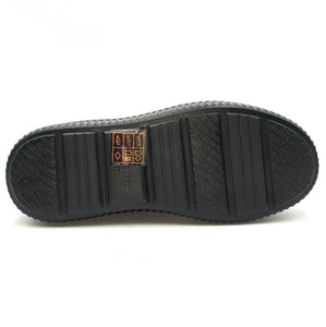 JANET & JANET Sneakers platform nera/strass Q