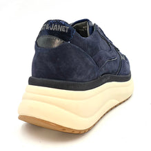 Carica l'immagine nel visualizzatore di Gallery, JANET &amp; JANET Sneakers platform blu X15