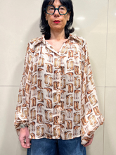 Carica l&#39;immagine nel visualizzatore di Gallery, TENSIONE IN Camicia stampa Texani