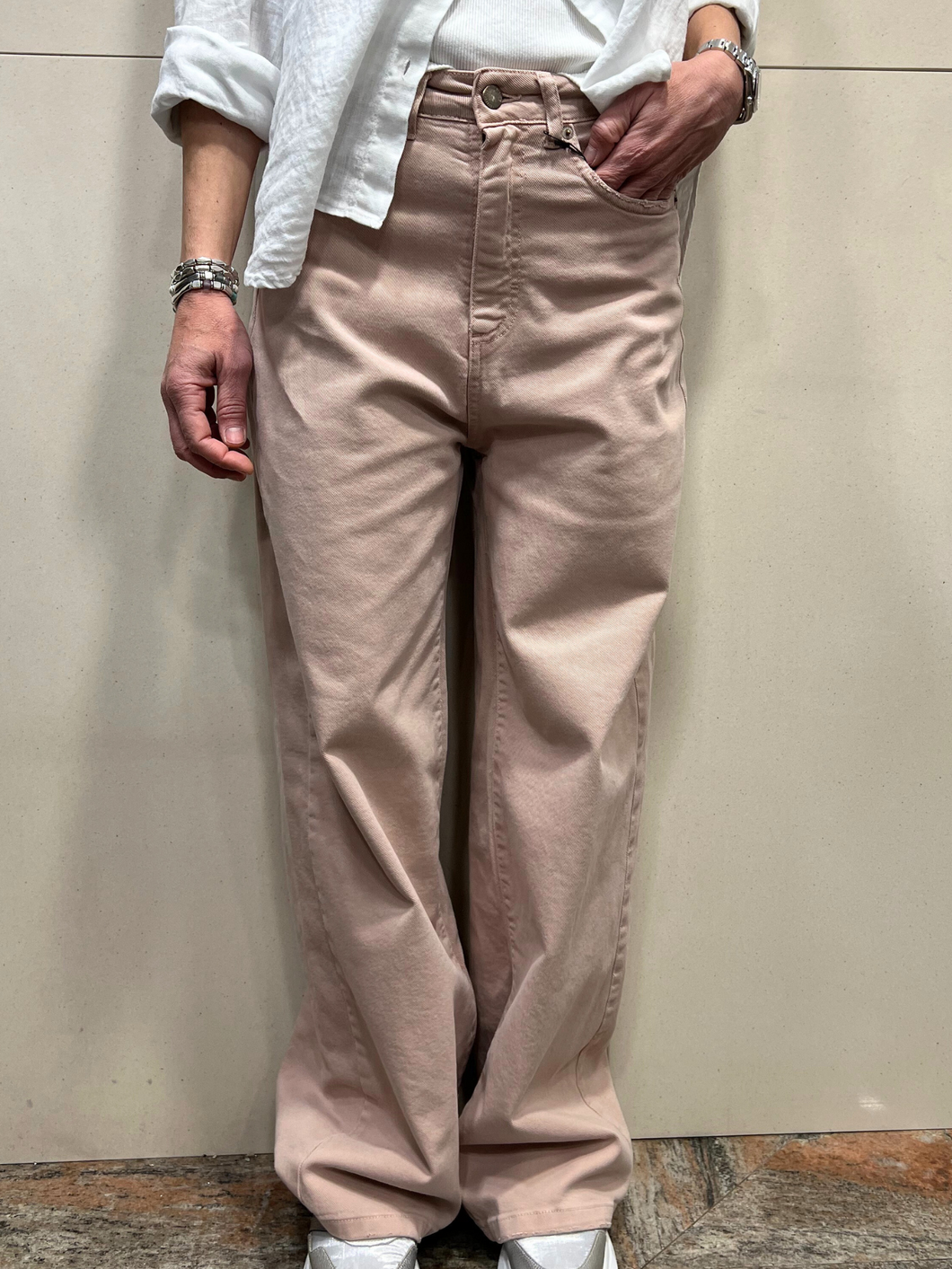 TENSIONE IN Jeans GIUSI rosa