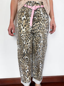 TENSIONE IN | Pantalone baggy animalier