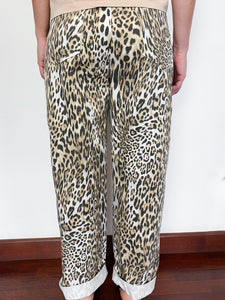 TENSIONE IN | Pantalone baggy animalier