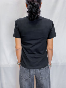 TENSIONE IN | T-shirt + gilet, grigia e nera