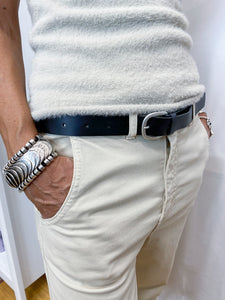TENSIONE IN | Pantalone baggy crema