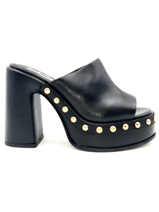 CULT BJORK 4305 Sandalo sabot con borchie nero G21