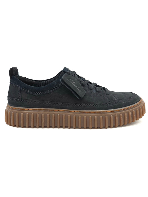 CLARKS Torhill Lace Nabuk nero O86