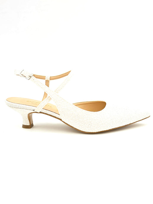 LINEA SPOSA EIFFEL Chanel in tessuto bianco 7