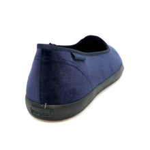 Carica l&#39;immagine nel visualizzatore di Gallery, SUPERGA BALLERINA VELVET NAVY 23W