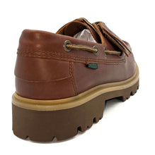 Carica l'immagine nel visualizzatore di Gallery, CLARKS Cleyhill Boat Pelle marrone O6