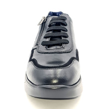 Carica l&#39;immagine nel visualizzatore di Gallery, CALLAGHAN Sneakers platform stringata nera PX13