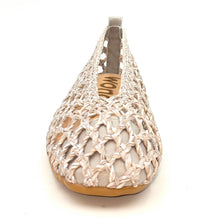 Carica l'immagine nel visualizzatore di Gallery, WONDERS Ballerine BOW 05 Argento Q14