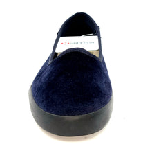 Carica l&#39;immagine nel visualizzatore di Gallery, SUPERGA BALLERINA VELVET NAVY 23W