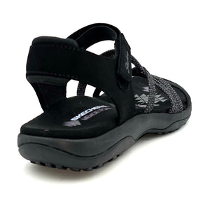 SKECHERS Sandalo Reggae Slim - Meadow Grazer nero K23