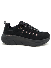 Carica l'immagine nel visualizzatore di Gallery, SKECHERS Relaxed Fit: D'Lux Walker 2.0 - Golden Step nero K65