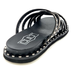 CULT ROSHELLE 4275 Sandalo flatform nero G17