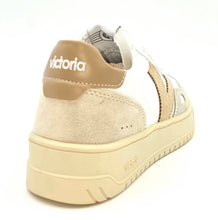 Carica l'immagine nel visualizzatore di Gallery, VICTORIA Sneaker MADRID EFFETTO PELLE/CAMOSCIO bianco H23