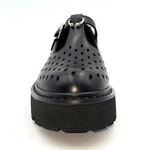 Carica l'immagine nel visualizzatore di Gallery, CULT  MARY JANE PLATFORM SLASH 4688 LOW PELLE NERO G6