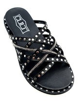 Carica l&#39;immagine nel visualizzatore di Gallery, CULT ROSHELLE 4275 Sandalo flatform nero G17
