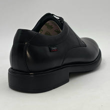 Carica l&#39;immagine nel visualizzatore di Gallery, CALLAGHAN Derby liscio stringato  in pelle nero P75