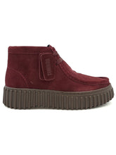 Carica l'immagine nel visualizzatore di Gallery, CLARKS Torhill Moss Camoscio bordeaux O26