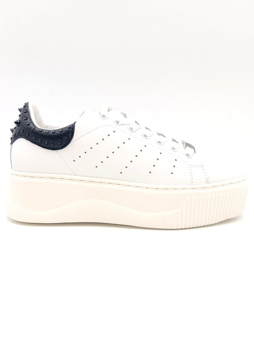 CULT Sneakers PERRY bianco/tallone nero G24