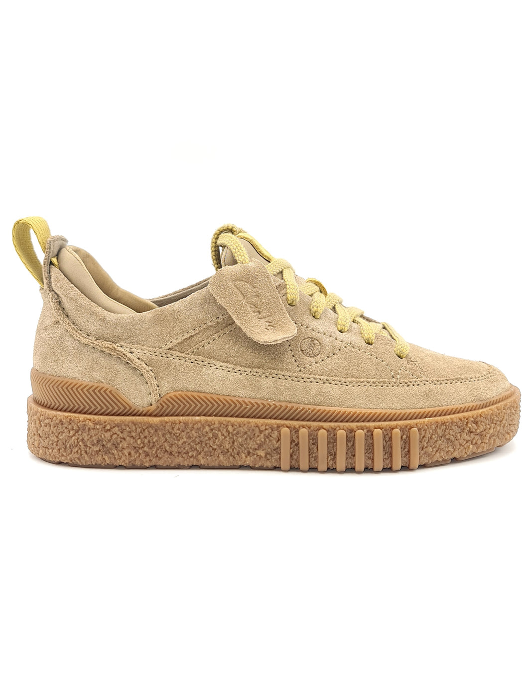 CLARKS Somerset Lace Pelle scamosciata camel O70