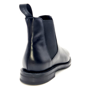 FRAU Beatles liscio in pelle nero VX25