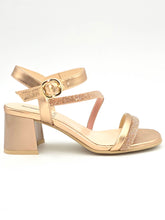 Carica l'immagine nel visualizzatore di Gallery, NERO GIARDINI Sandalo gioiello rosegold W30