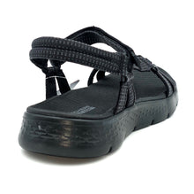 Carica l&#39;immagine nel visualizzatore di Gallery, SKECHERS Sandalo GO WALK Flex Sandal - Sublime nero K11