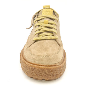 CLARKS Somerset Lace Pelle scamosciata camel O70